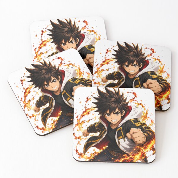 Item preview, Blaze Warrior Anime Hero designed and sold by VL-allinone.