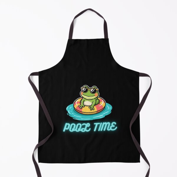 Item preview, Pool Time Funny Frog Gifts designed and sold by Domel9674.