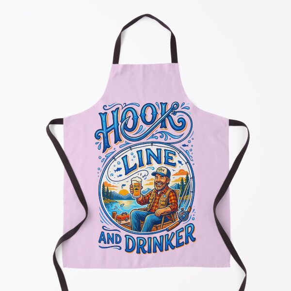 Item preview, HOOK LINE AND DRINKER DESIGN 4 designed and sold by DigitalandPhoto.