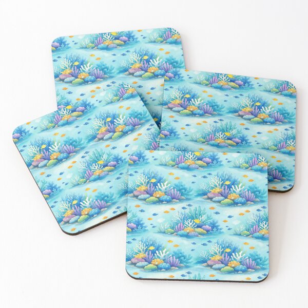 Item preview, Underwater Coral Reef Pattern designed and sold by Owcomm.