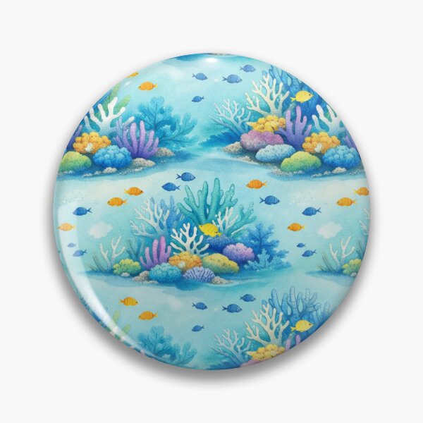 Item preview, Underwater Coral Reef Pattern designed and sold by Owcomm.