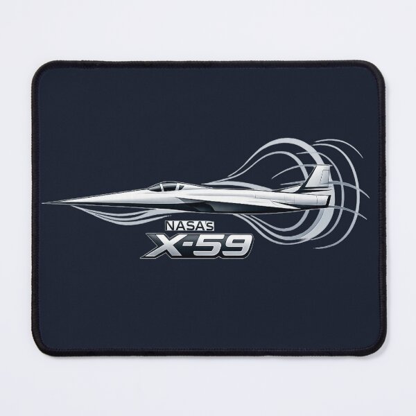 Item preview, NASA’s X-59 Quiet Supersonic Research Aircraft Tee designed and sold by POD DYNASTY.
