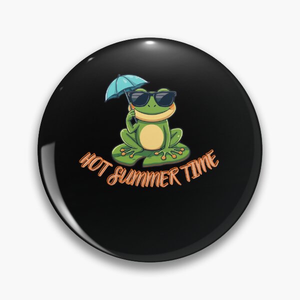 Item preview, Hot Summer Time Funny Frog Gifts  designed and sold by Domel9674.