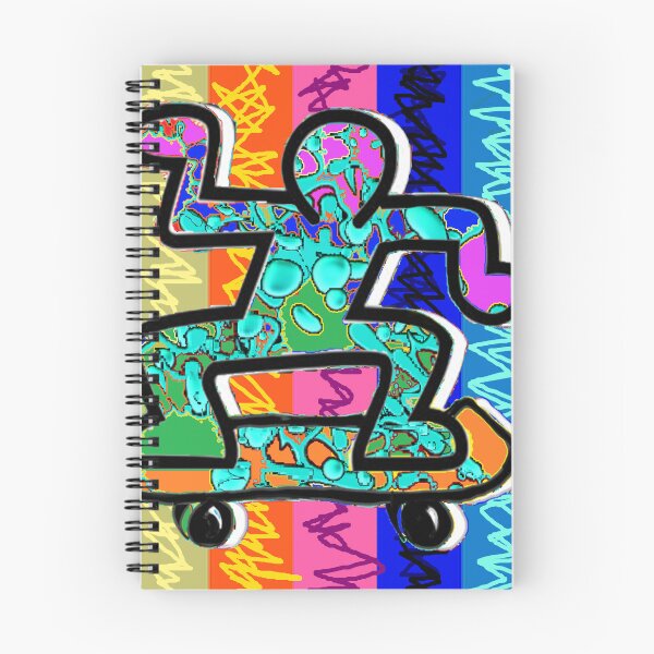 Item preview, rainbow skater 123 designed and sold by LowEndGraphics.