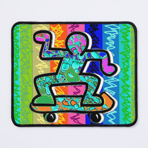 Item preview, rainbow skater 123 designed and sold by LowEndGraphics.