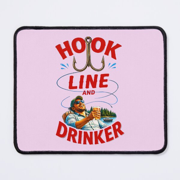 Item preview, HOOK LINE AND DRINKER DESIGN 5 designed and sold by DigitalandPhoto.