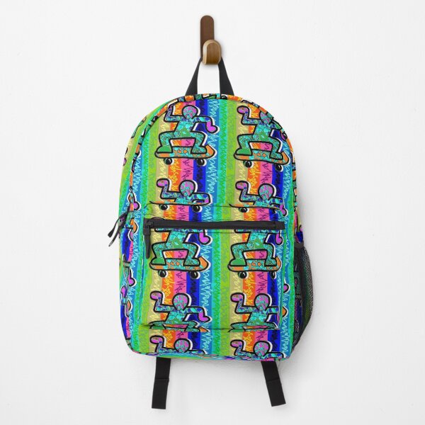 Item preview, rainbow skater 123 designed and sold by LowEndGraphics.