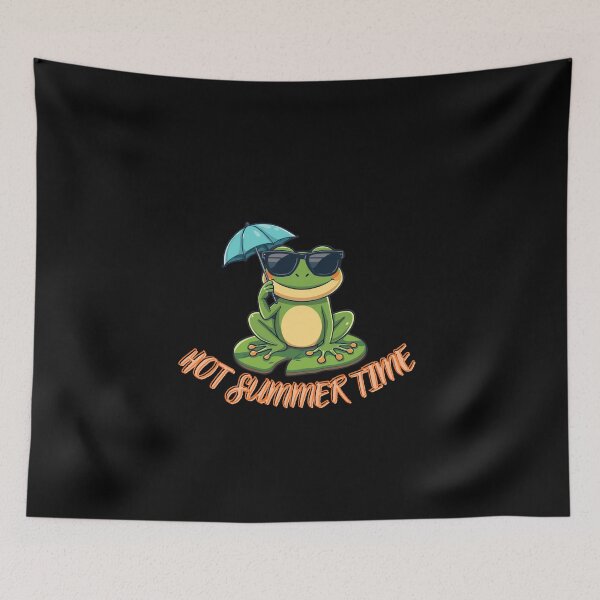 Item preview, Hot Summer Time Funny Frog Gifts  designed and sold by Domel9674.