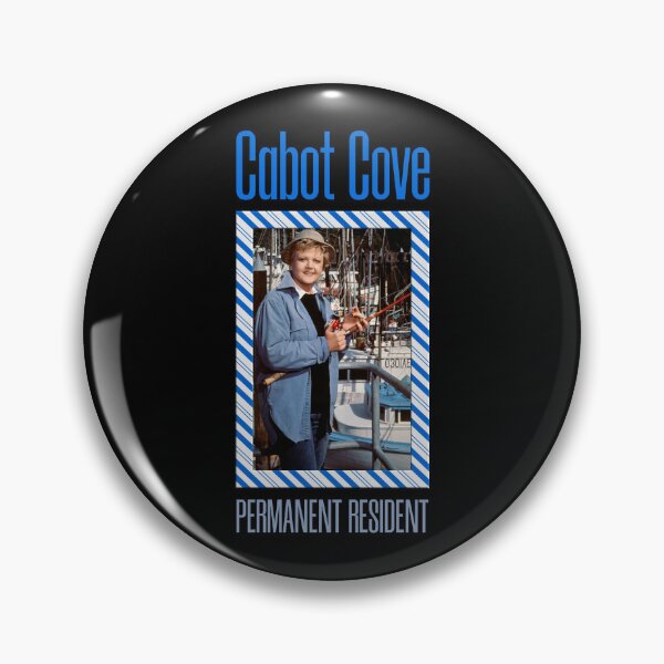 Item preview, Cabot Cove Permanent Resident (on Black) designed and sold by PawsitiveMum3.