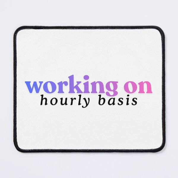 Item preview, Working on hourly basis designed and sold by ArtistTejal.