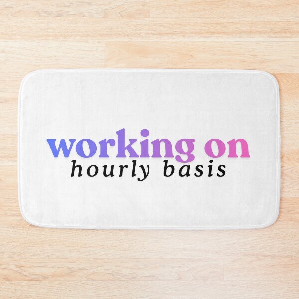 Item preview, Working on hourly basis designed and sold by ArtistTejal.