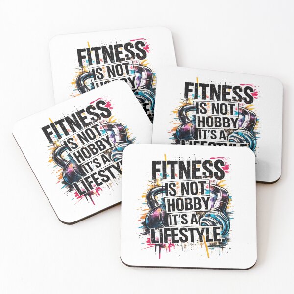 Item preview, Fitness Is Not a Hobby, It's a Lifestyle – Gym Motivation Headphones Design designed and sold by MAStrends.