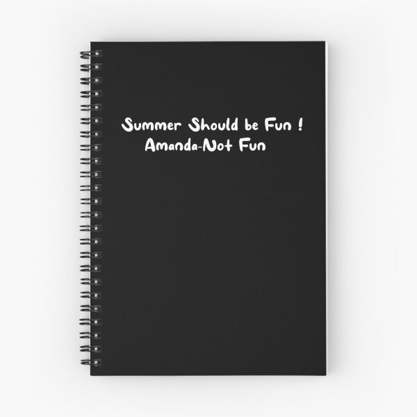 Item preview, Summer Should be fun ! Amanda-not fun designed and sold by BHMARTS.