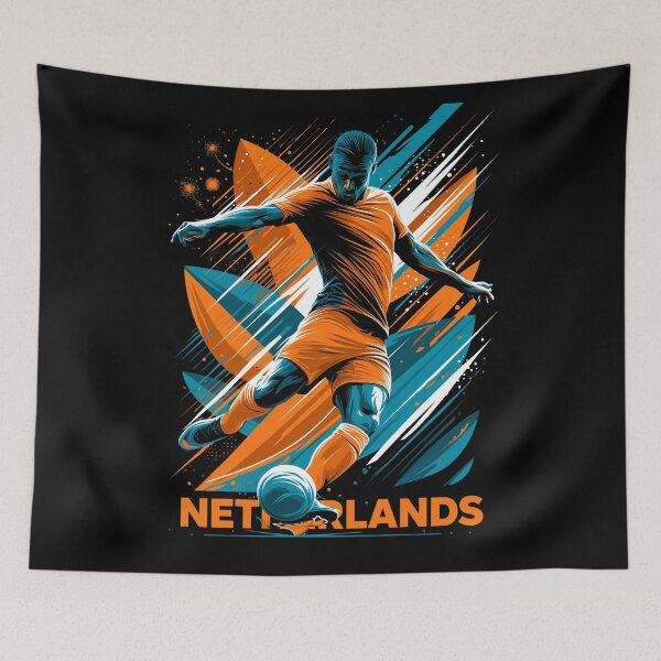 Item preview, Netherlands Soccer designed and sold by StudioRedKoala.