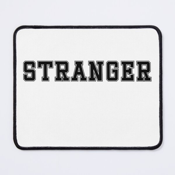 Item preview, Stranger - athletic words designed and sold by RebelHeroUK.