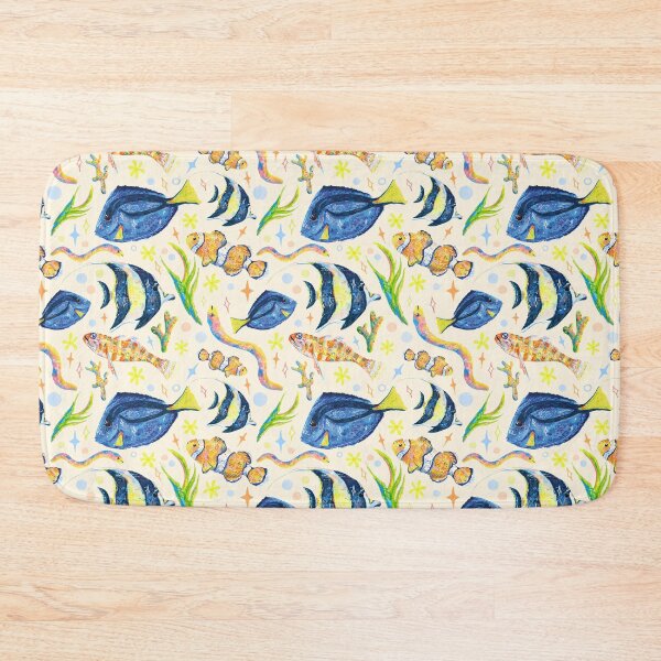 Item preview, Tropical Fish Illustrated Pattern  designed and sold by ByLeesh.
