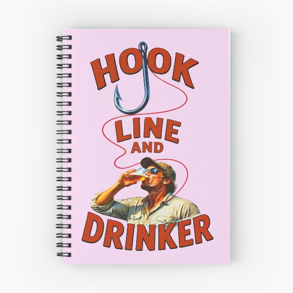 Item preview, HOOK LINE AND DRINKER DESIGN 6 designed and sold by DigitalandPhoto.