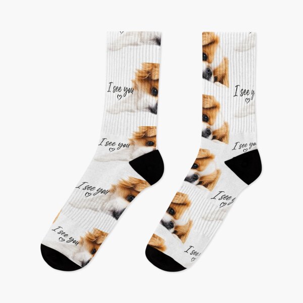 Item preview, I See You Cute Puppy | Adorable Dog Portrait designed and sold by miraldymelody.