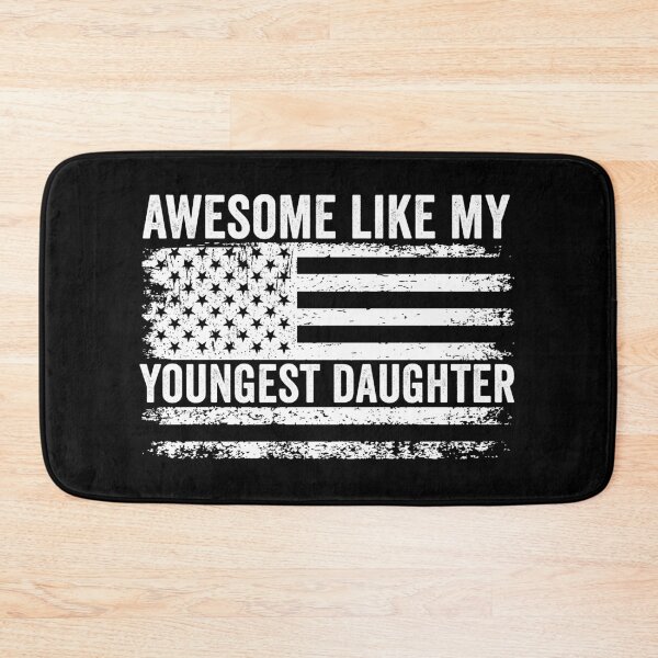 Item preview, Awesome Like My Youngest Daughter, Fathers Day American Flag Daughter Gifts designed and sold by 76Valeria.