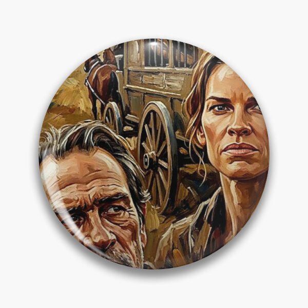 Item preview, The Long Road East – The Homesman Fine Art Print designed and sold by Art's Diner.