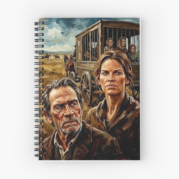 Item preview, The Long Road East – The Homesman Fine Art Print designed and sold by Art's Diner.