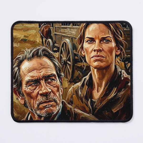 Item preview, The Long Road East – The Homesman Fine Art Print designed and sold by Art's Diner.