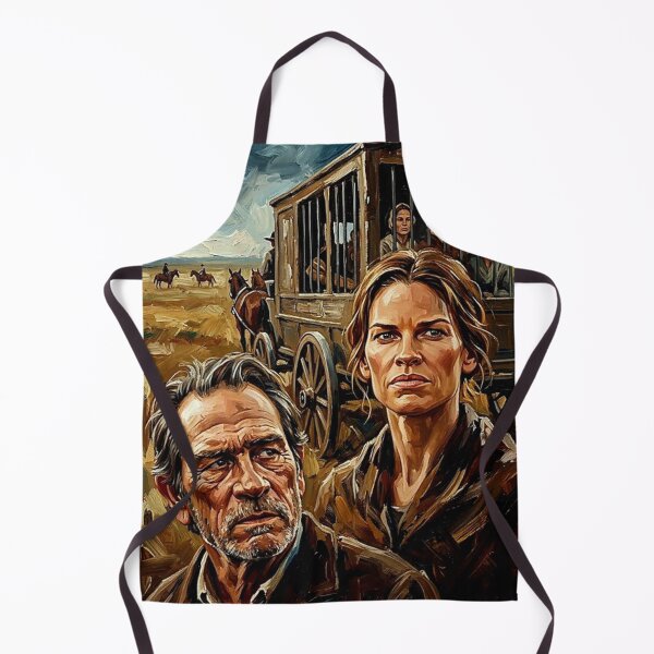 Item preview, The Long Road East – The Homesman Fine Art Print designed and sold by Art's Diner.