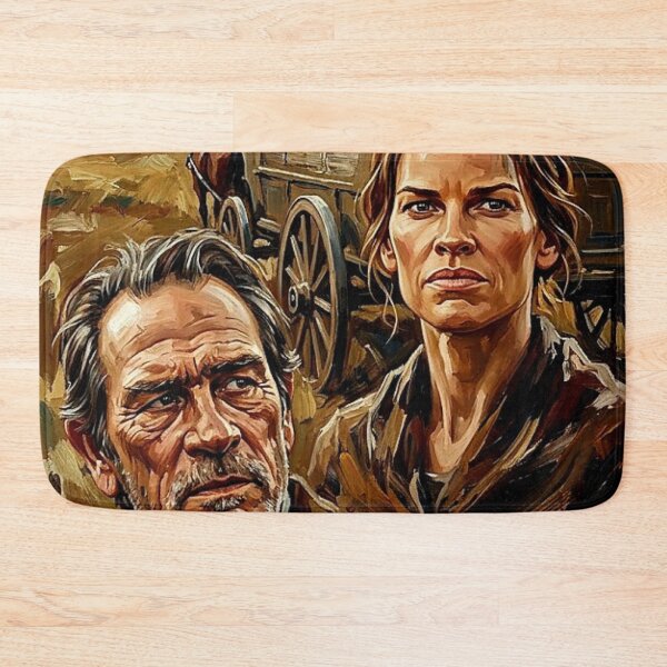Item preview, The Long Road East – The Homesman Fine Art Print designed and sold by Art's Diner.