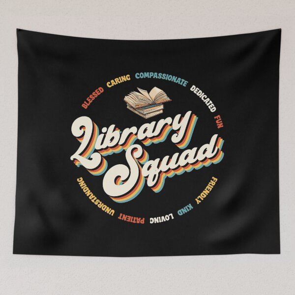 Item preview, Library Squad Badge designed and sold by Gatzka93.