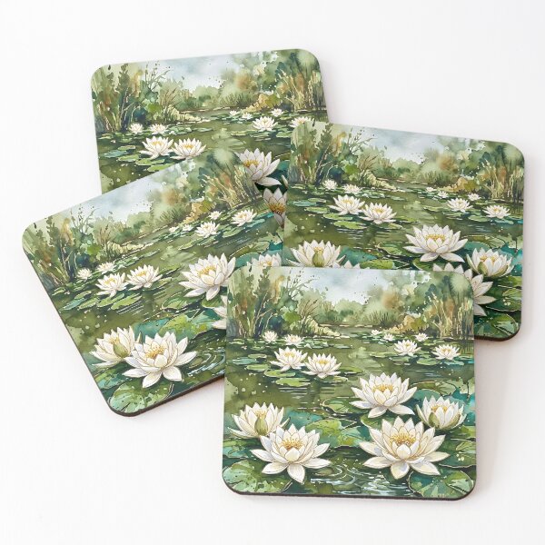 Item preview, Water Lilies designed and sold by GraphicsClub.
