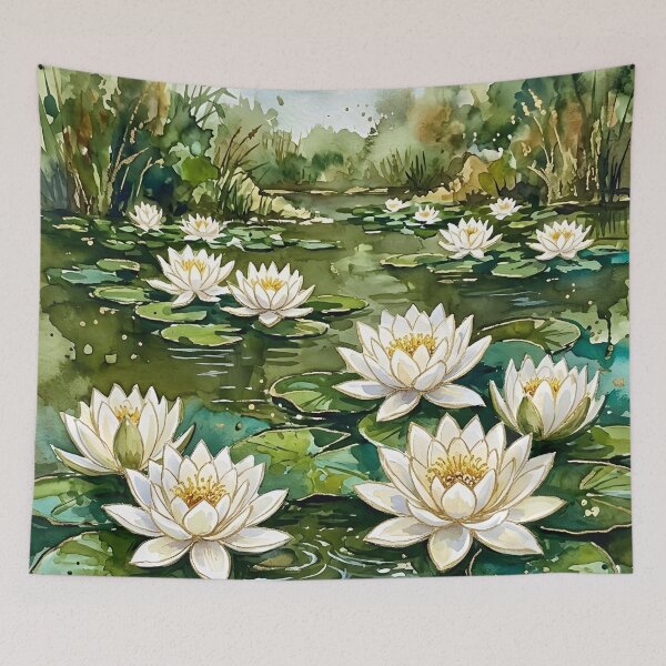 Item preview, Water Lilies designed and sold by GraphicsClub.