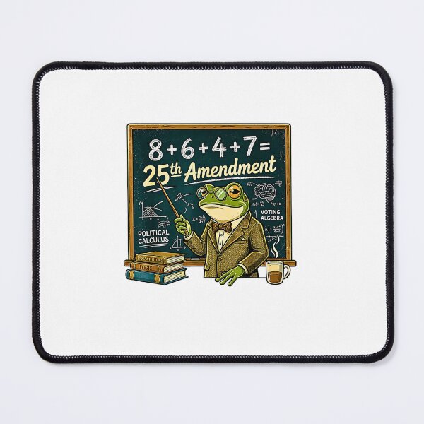 Item preview, The Math Doesn't Lie 25th Amendment Retro Political Humor designed and sold by Methahshop.