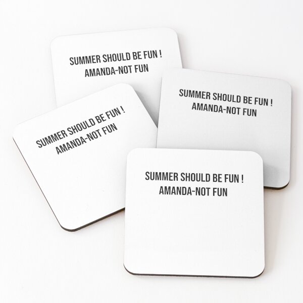 Item preview, Summer Should be fun ! Amanda-not fun designed and sold by BHMARTS.