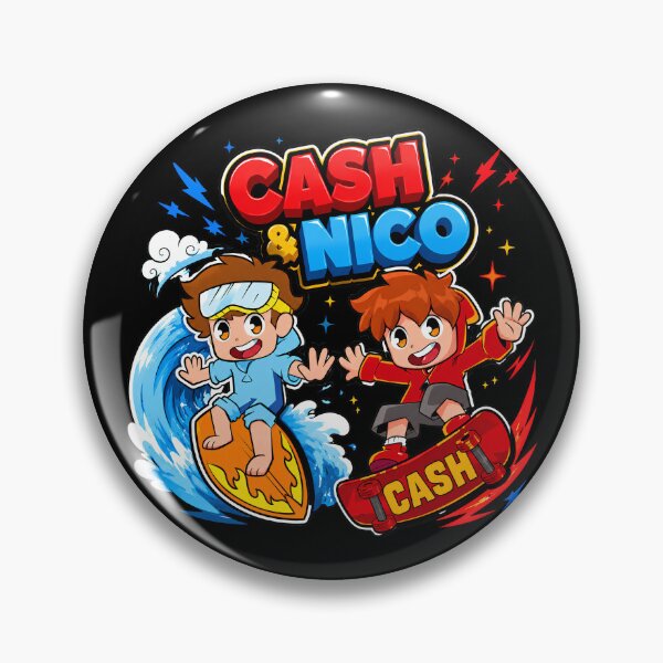Artikelvorschau, Cash und Nico entworfen und verkauft von EchoMyriadArt.