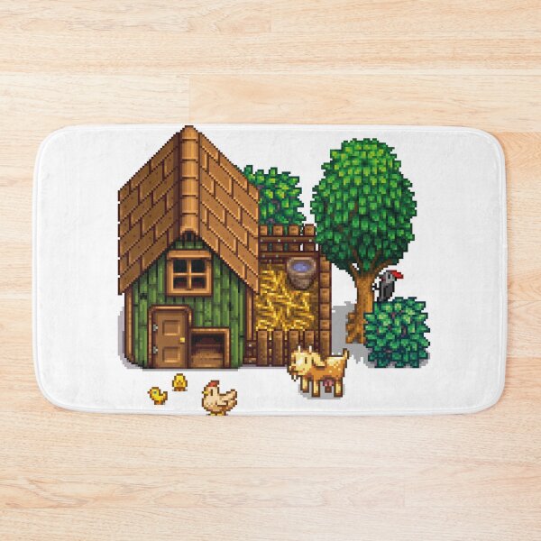 Item preview, Stardew Valley stickers - farm house designed and sold by Stardewwlove.