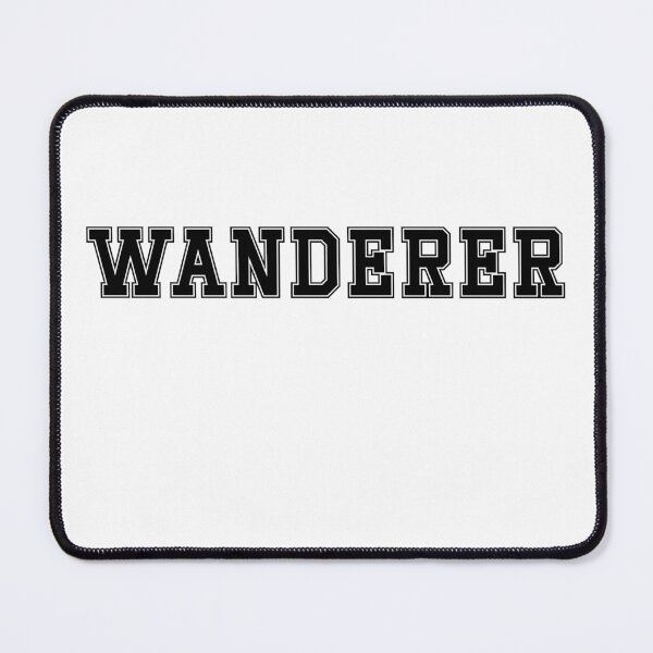 Item preview, Wanderer - athletic words designed and sold by RebelHeroUK.