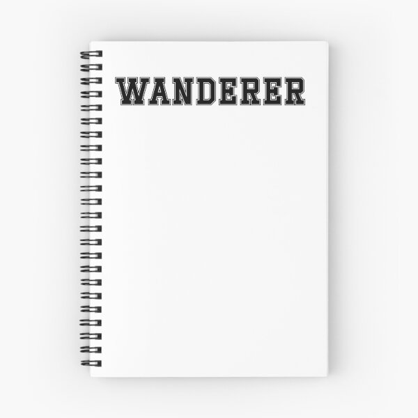 Item preview, Wanderer - athletic words designed and sold by RebelHeroUK.
