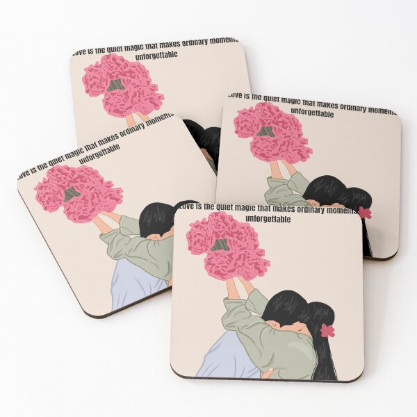 Item preview, Love is the quiet magic that makes ordinary moments unforgettable designed and sold by     Pink Chaos Club.