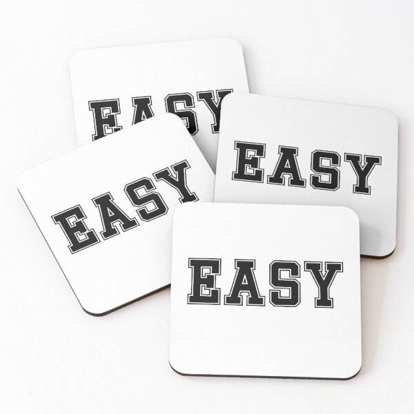 Item preview, Easy - athletic words designed and sold by RebelHeroUK.