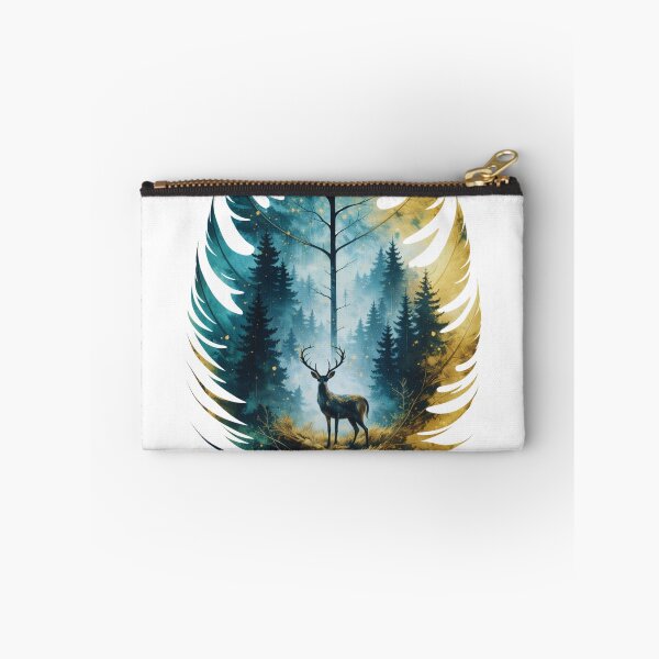 Item preview, Feather Forest Deer Illustration designed and sold by Gabe1983.