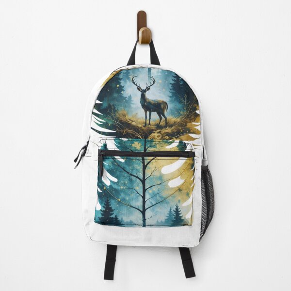 Item preview, Feather Forest Deer Illustration designed and sold by GabeMountainArt.