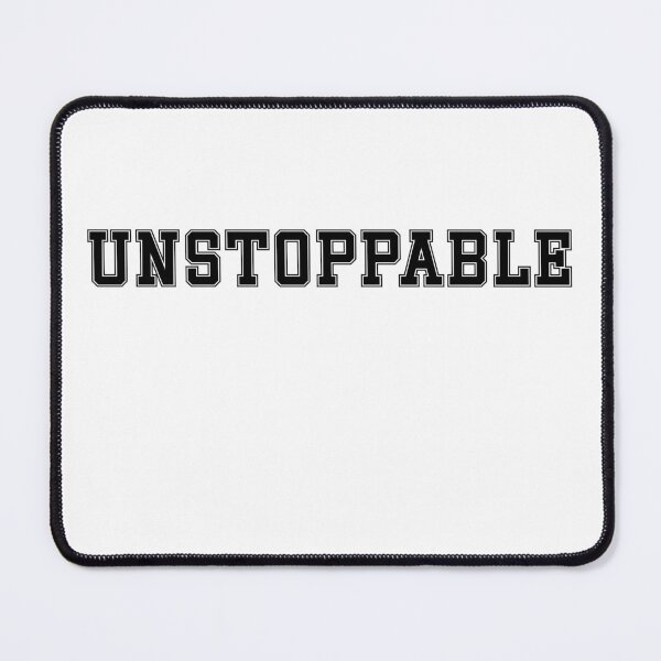 Item preview, Unstoppable - athletic words designed and sold by RebelHeroUK.