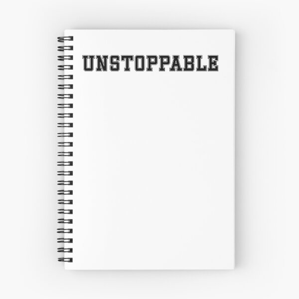 Item preview, Unstoppable - athletic words designed and sold by RebelHeroUK.