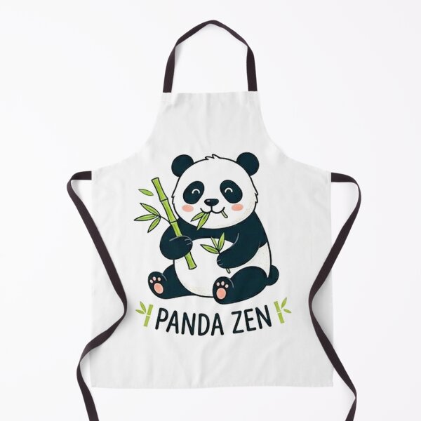 Item preview, Kawaii zen panda bamboo cute nature illustration designed and sold by gatrex.