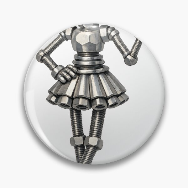 Item preview, Cute girl made of nuts and bolts designed and sold by Jyoti  Rajput.