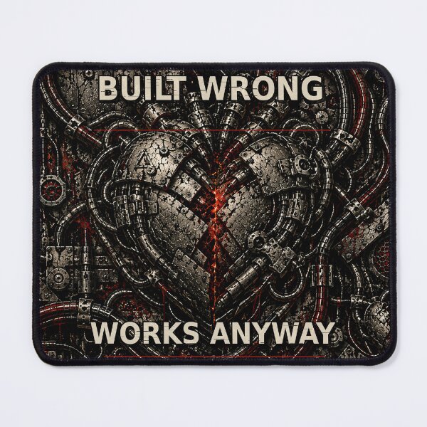 Item preview, Built Wrong Works Anyway designed and sold by FRAKEN-REAL.