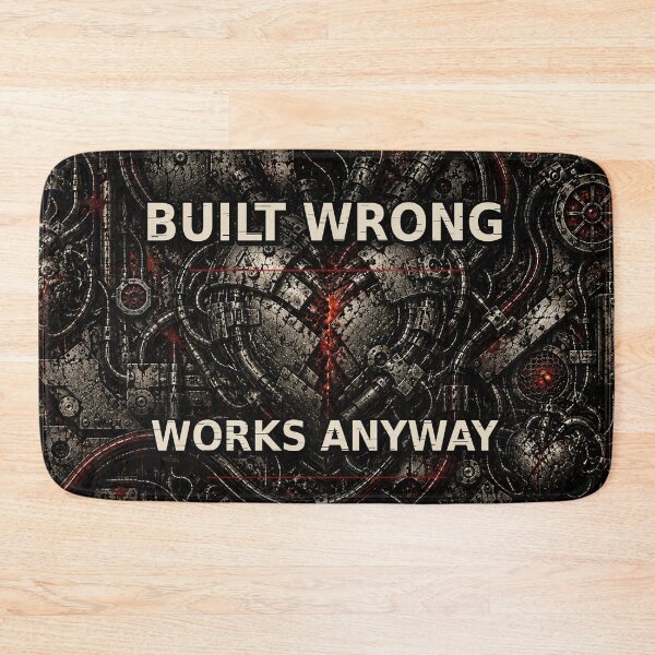 Item preview, Built Wrong Works Anyway designed and sold by FRAKEN-REAL.