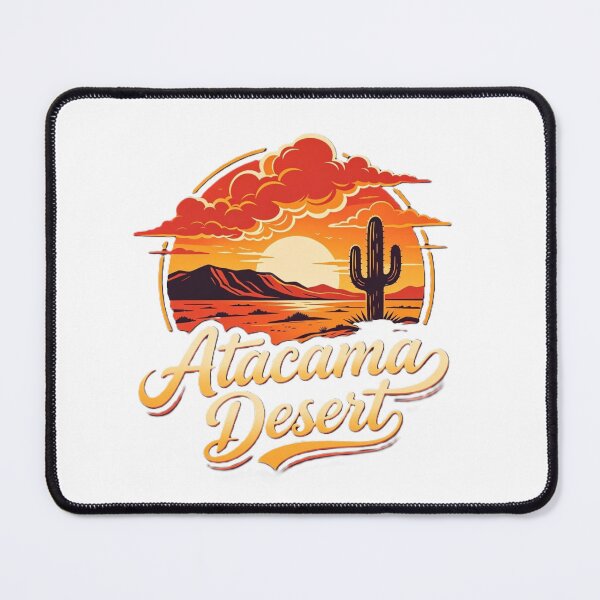 Item preview, Atacama Desert – Sunset Cactus Landscape designed and sold by VladisWorld.