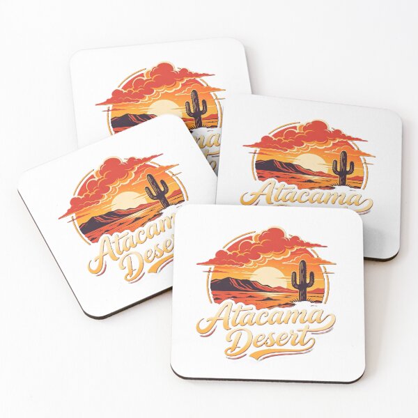 Item preview, Atacama Desert – Sunset Cactus Landscape designed and sold by VladisWorld.