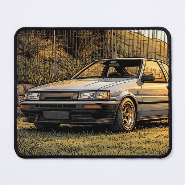 Item preview, Toyota Corolla AE86 Anime Artwork designed and sold by Racing Art Store.